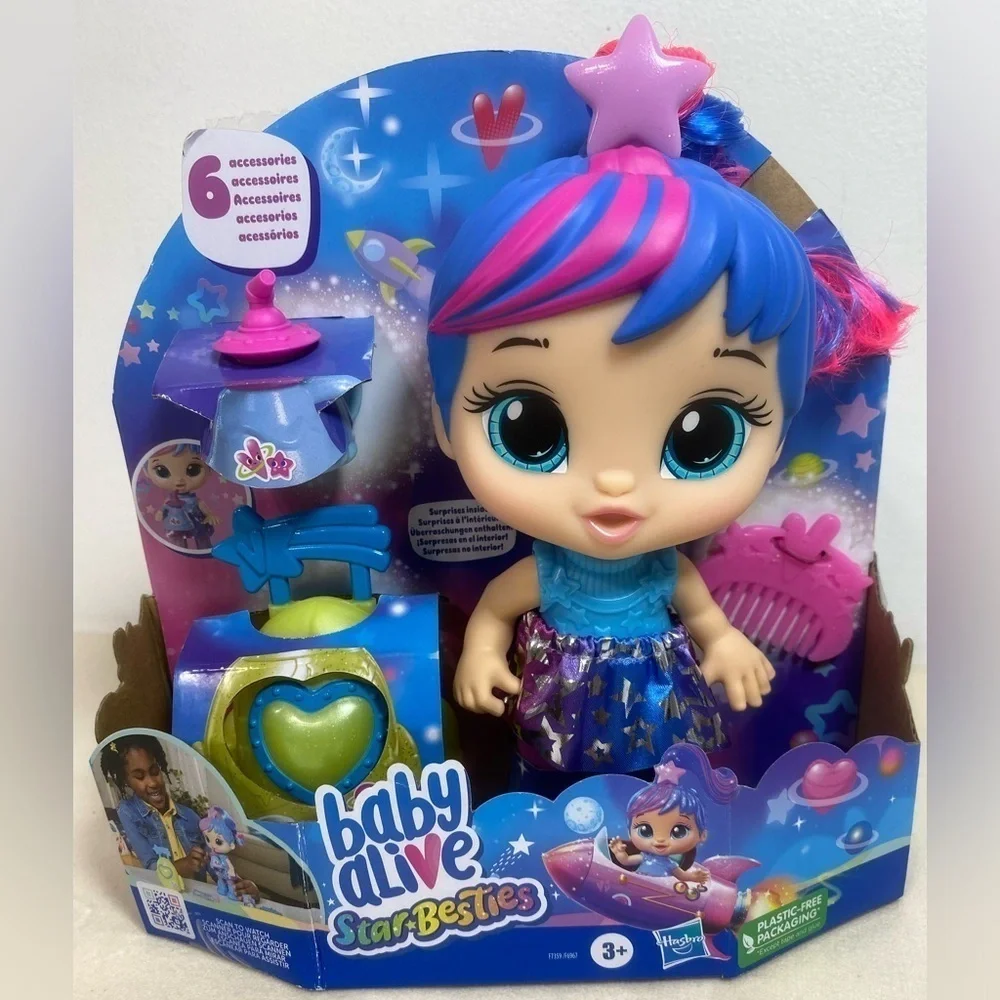 Baby Alive: Star Besties Stellar Skylar 9-Inch Doll - NEW!‎